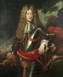 Porträt von König James II., ca. 1690